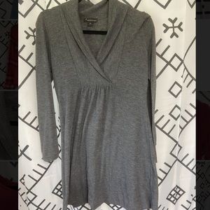 Knit gray dress
